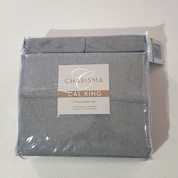 Charisma Bedding Charisma Microfiber Sheet Set 6pc Cal King Size